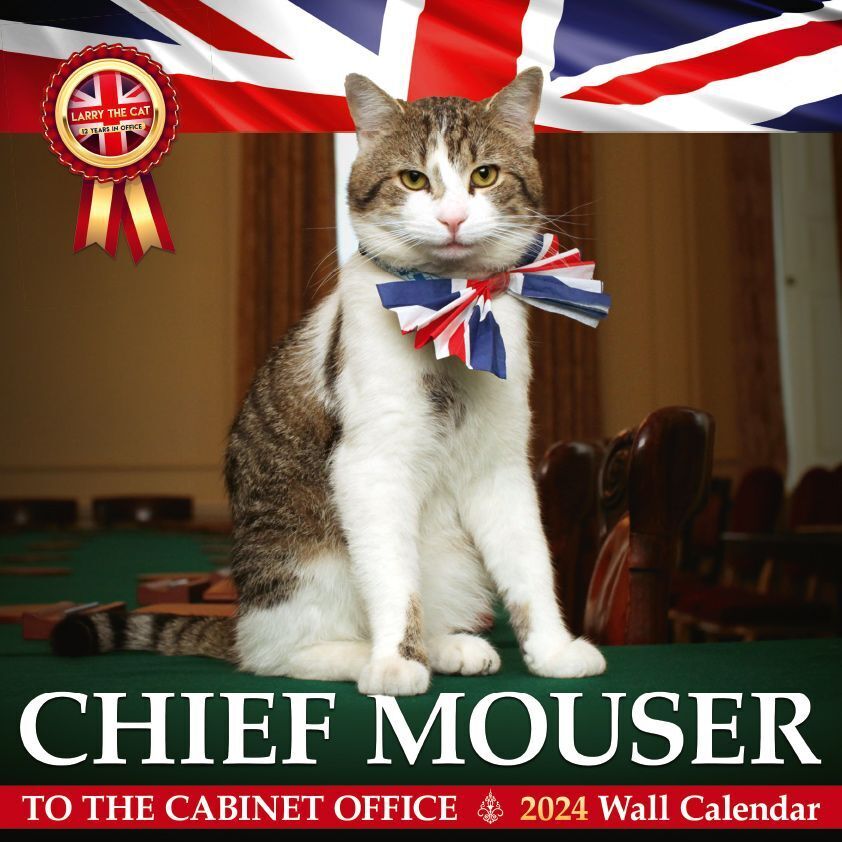 Cover: 9781960825629 | Larry The Cat 2024 | Chief Mouser to the Cabinet Office | Kalender