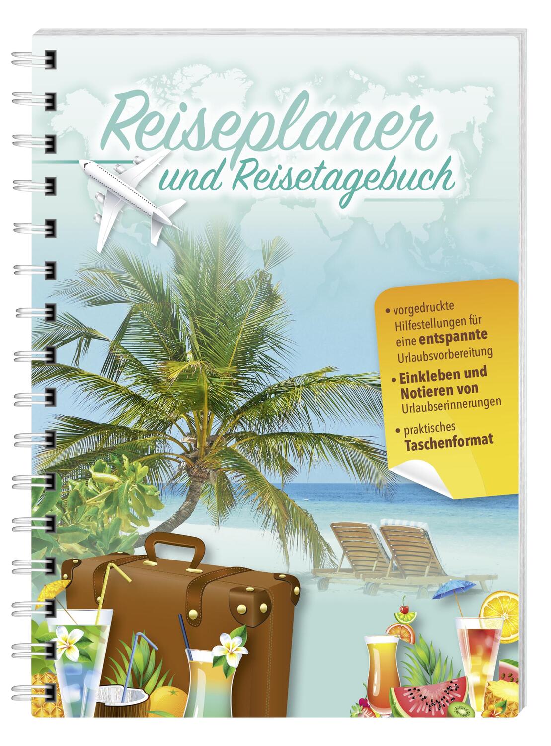 Cover: 9783943987799 | Reiseplaner und Reisetagebuch | Taschenbuch | Spiralbindung, SPIRALB