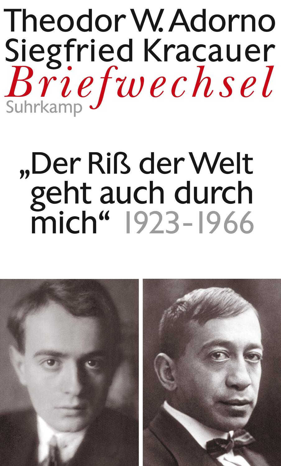 Cover: 9783518584965 | Briefwechsel 7. Theodor W. Adorno/Siegfried Kracauer. Briefwechsel...