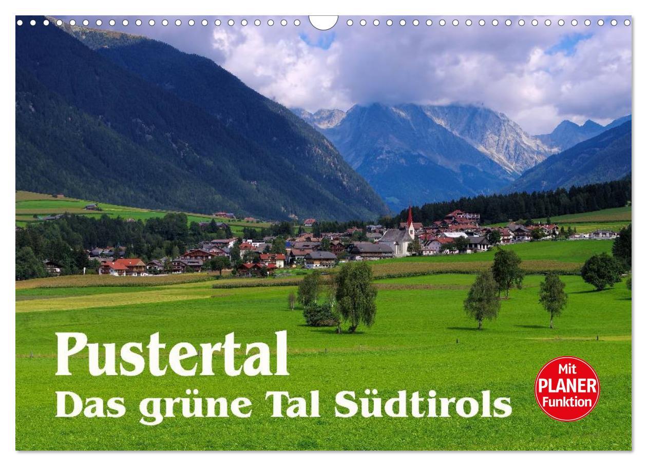 Cover: 9783435548460 | Pustertal - Das grüne Tal Südtirols (Wandkalender 2025 DIN A3...