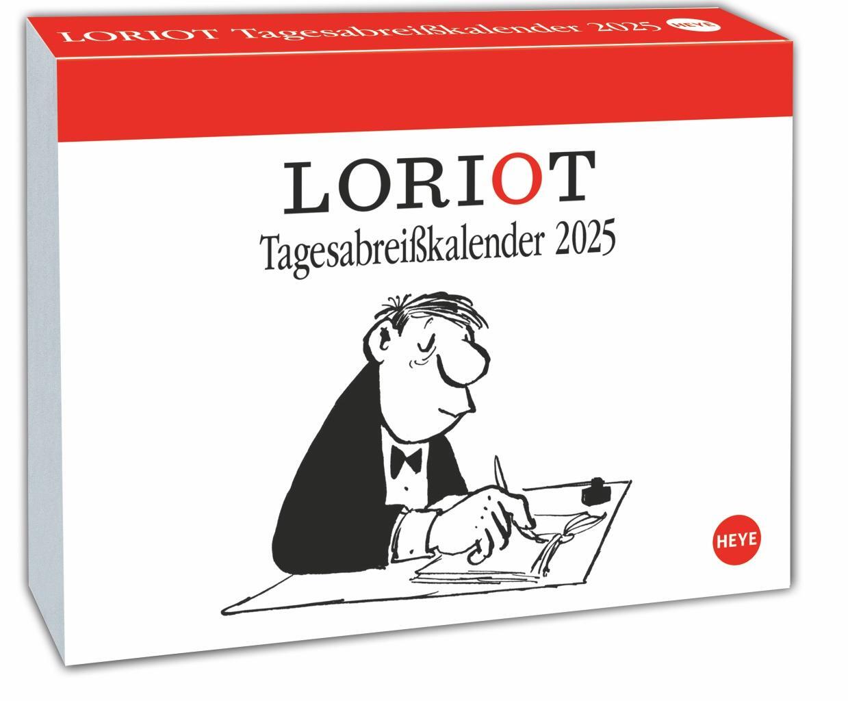 Cover: 9783756406265 | Loriot Tagesabreißkalender 2025 | Loriot | Kalender | 320 S. | Deutsch