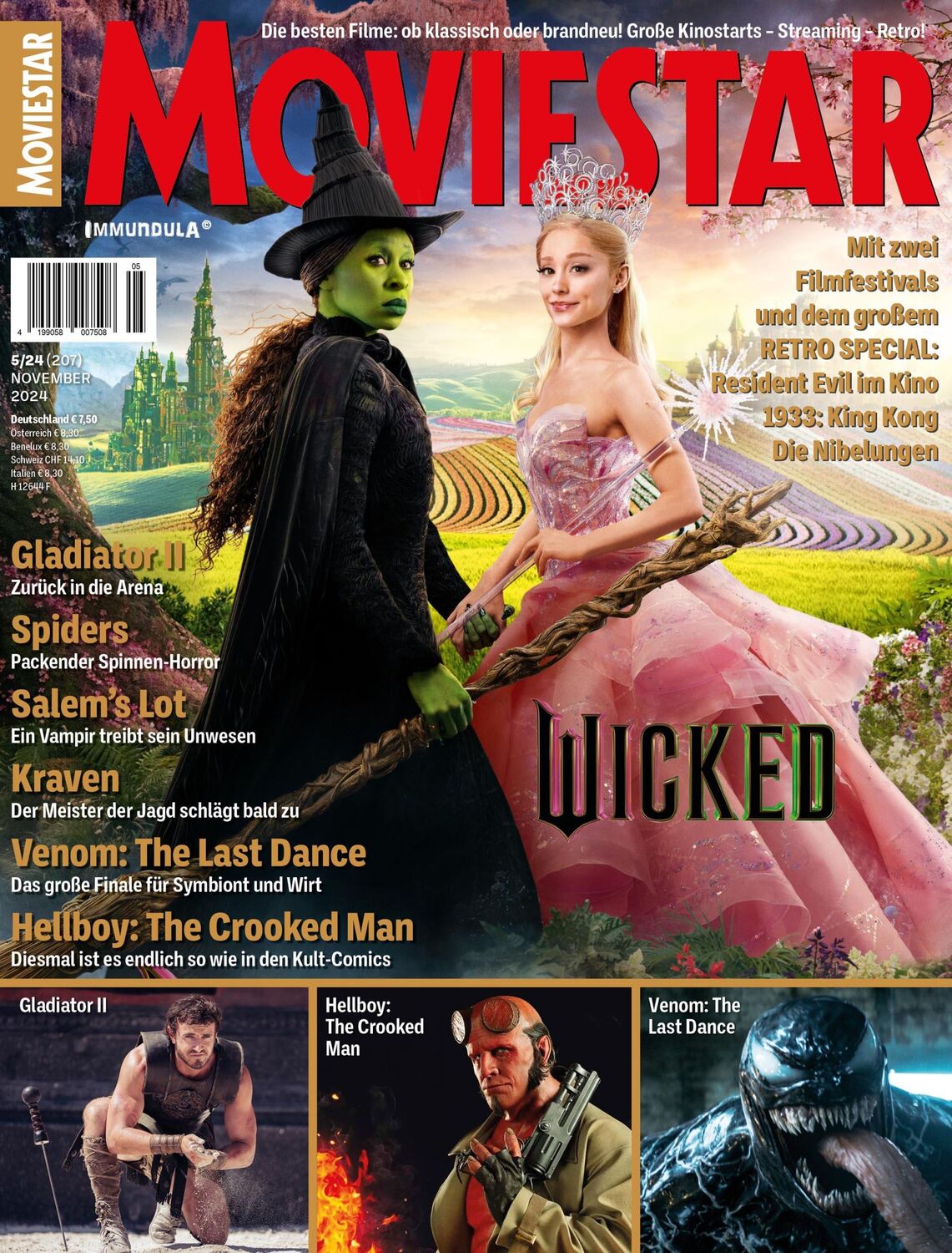 Cover: 9783959365659 | MOVIESTAR | Ausgabe November 2024 (#207) | Björn Sülter (u. a.) | 2024