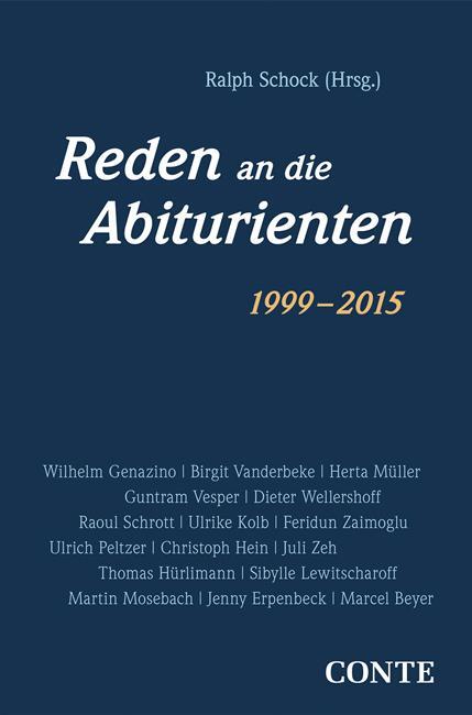 Cover: 9783956020759 | Reden an die saarländischen Abiturienten | Ralph Schock (u. a.) | Buch