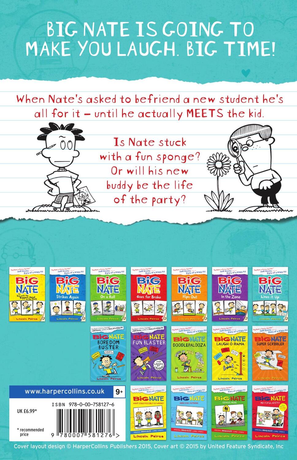 Rückseite: 9780007581276 | Big Nate 07. Big Nate Lives it Up | Lincoln Peirce | Taschenbuch