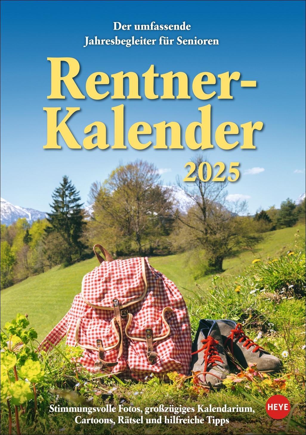 Cover: 9783756408726 | Rentnerkalender 2025 | Kalender | Spiralbindung | 25 S. | Deutsch