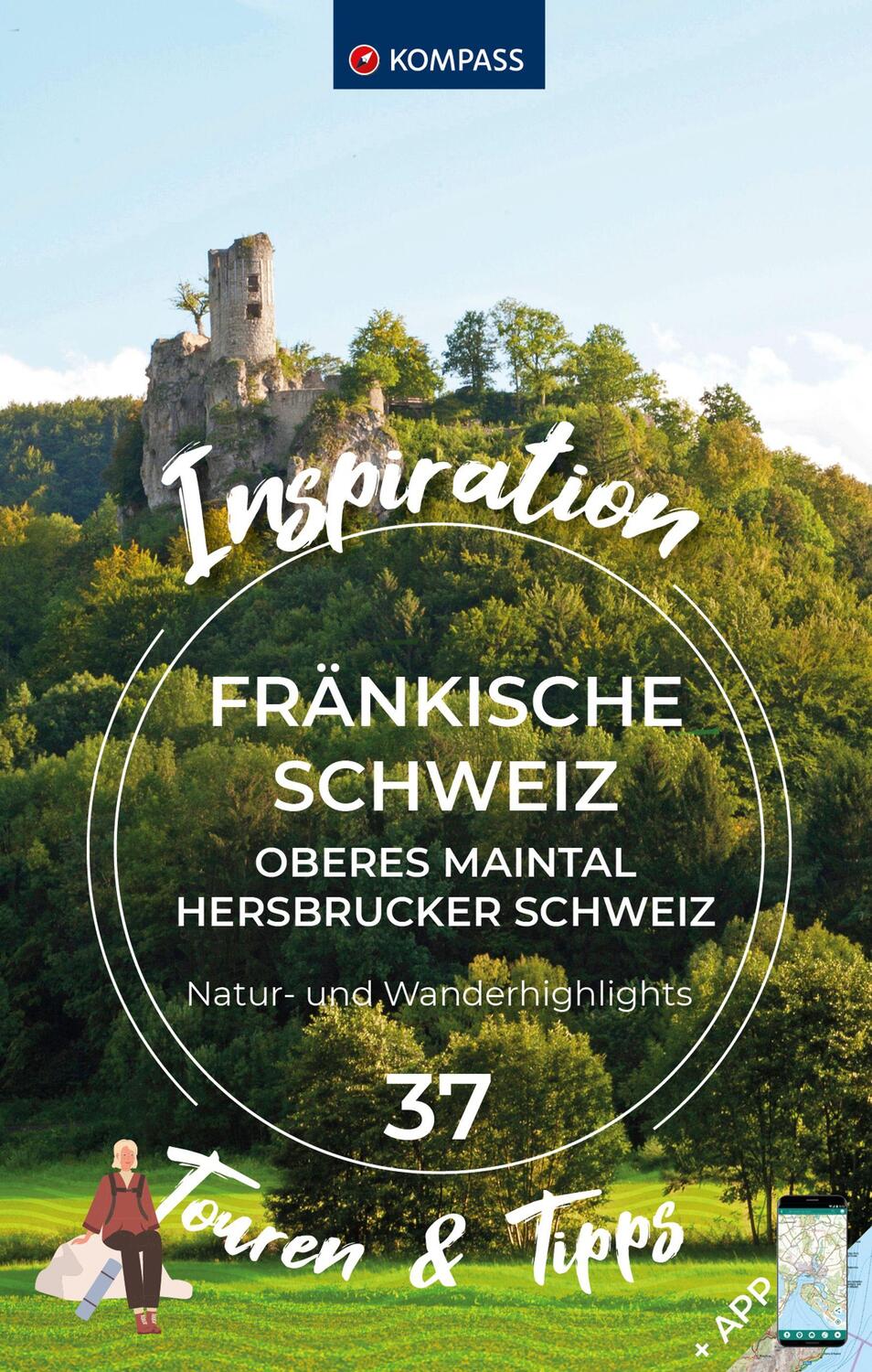 Cover: 9783991541219 | KOMPASS Inspiration Fränkische Schweiz | Taschenbuch | 104 S. | 2024