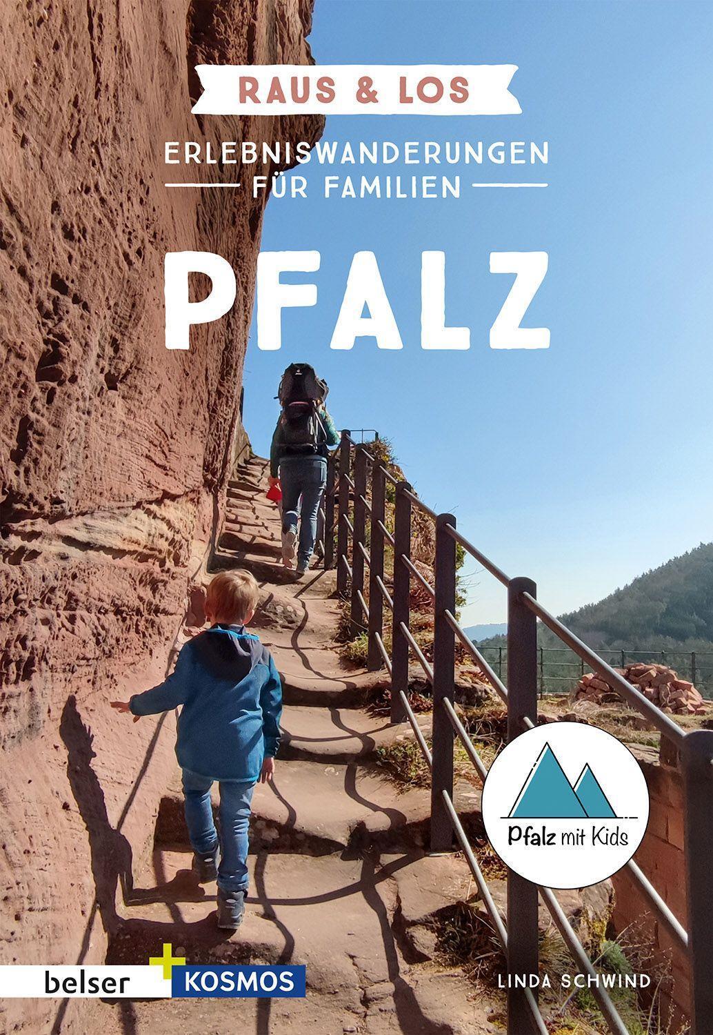 Cover: 9783989050174 | Erlebniswanderungen für Familien Pfalz | Raus & Los | Linda Schwind