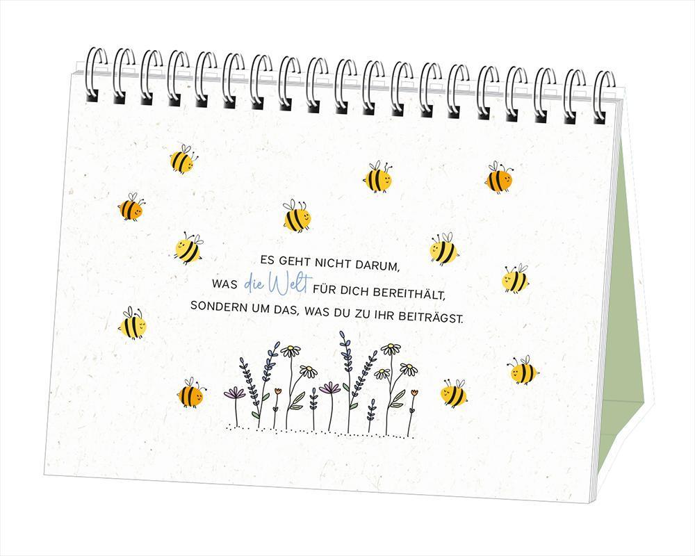 Bild: 9783986360542 | Bee Happy | Spiralbuch | GRAFIK WERKSTATT Das Original | Taschenbuch