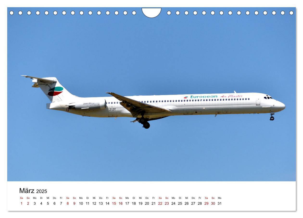 Bild: 9783435018987 | Flugzeuge aller Art (Wandkalender 2025 DIN A4 quer), CALVENDO...