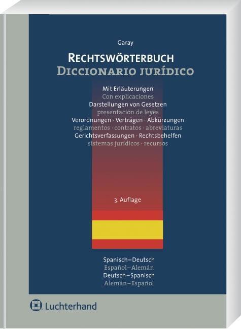 Cover: 9783800640942 | Rechtswörterbuch | Spanisch - Deutsch / Deutsch - Spanisch | Chamizo