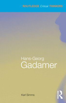 Cover: 9780415493093 | Hans-Georg Gadamer | Karl Simms | Taschenbuch | Englisch | 2015