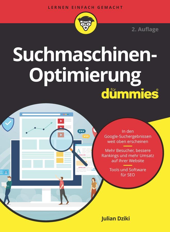 Cover: 9783527717910 | Suchmaschinen-Optimierung für Dummies | SEO einfach erklärt | Dziki