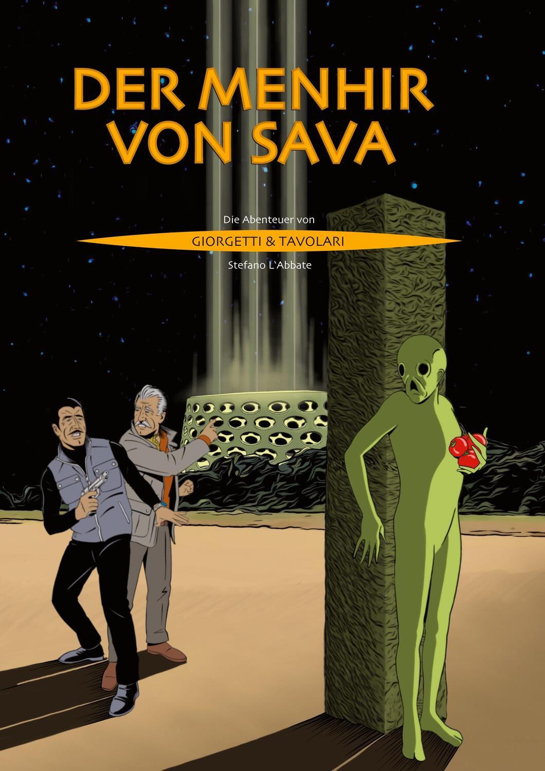 Cover: 9783753401355 | Der Menhir von Sava | Die Abenteuer von Giorgetti und Tavolari | Buch
