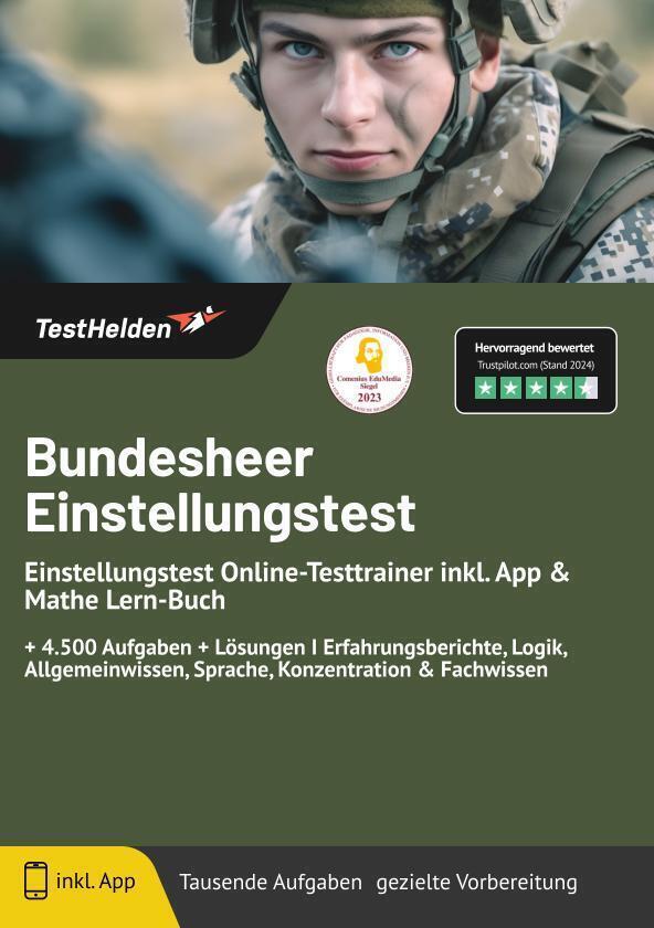 Cover: 9783985401048 | Bundesheer Österreich Einstellungstest Online-Testtrainer inkl. App...