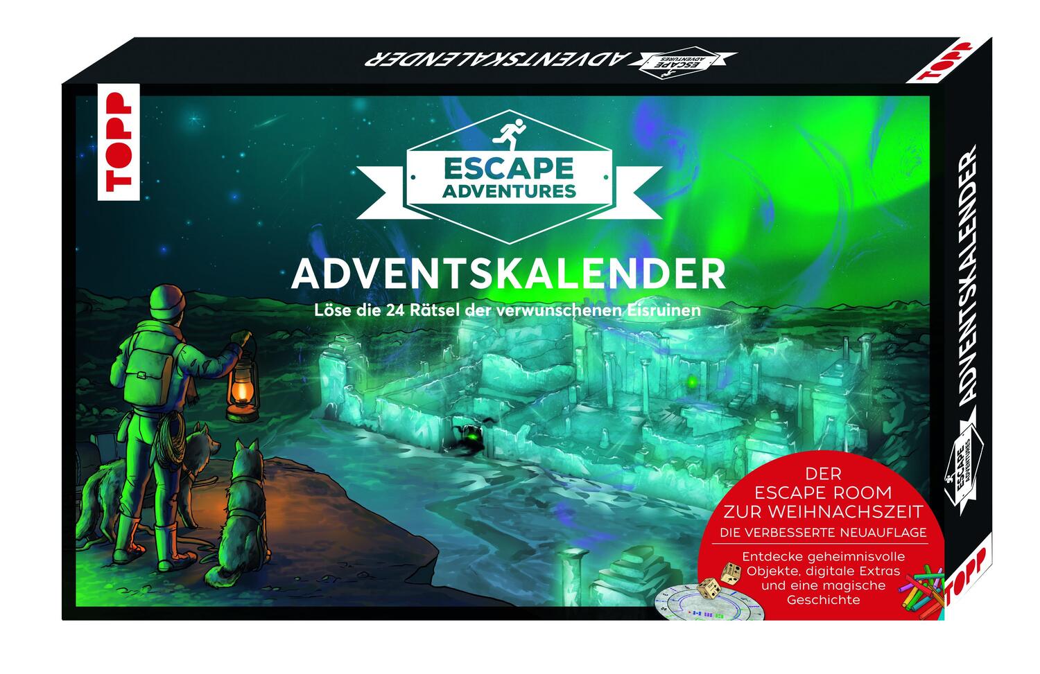 Cover: 4007742183158 | Escape Adventures Adventskalender - Die verwunschenen Eisruinen