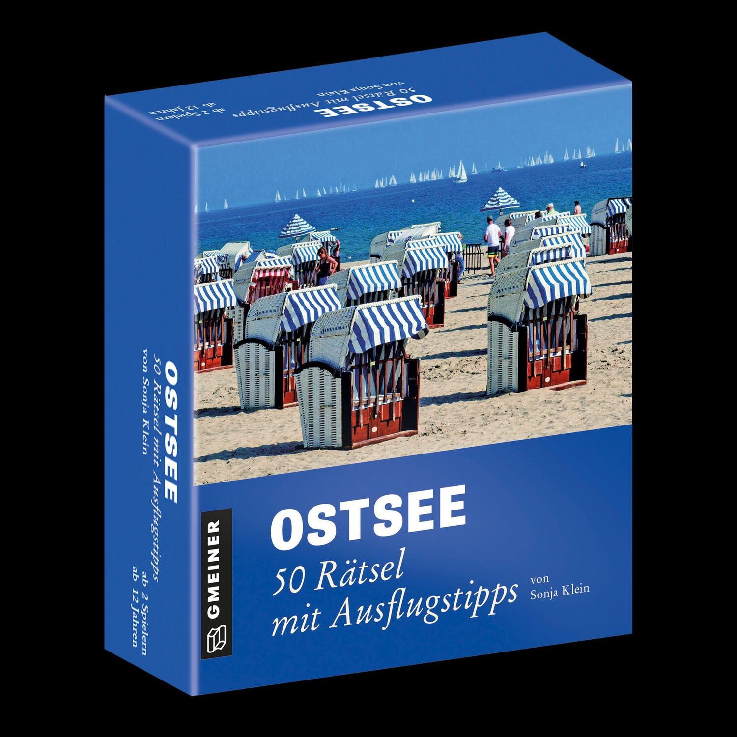 Cover: 9783839206355 | Ostsee - 50 Rätsel mit Ausflugstipps | Sonja Klein | Taschenbuch