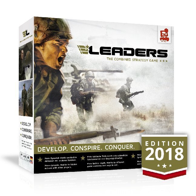 Cover: 9120059810014 | Leaders - A Combined Game (Spiel) | Brettspiel und APP | Spiel | 2017