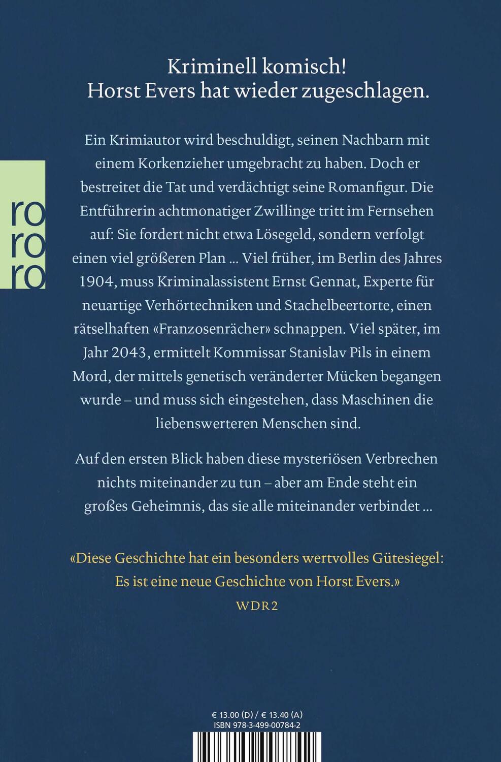Rückseite: 9783499007842 | Bumm! | Horst Evers | Taschenbuch | 288 S. | Deutsch | 2024