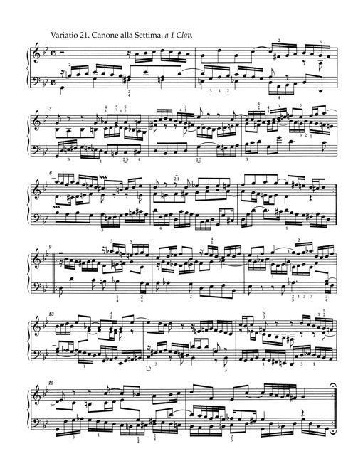 Bild: 9790006543175 | Goldberg-Variationen BWV 988 | Vierter Teil der Clavier-Übung | Bach