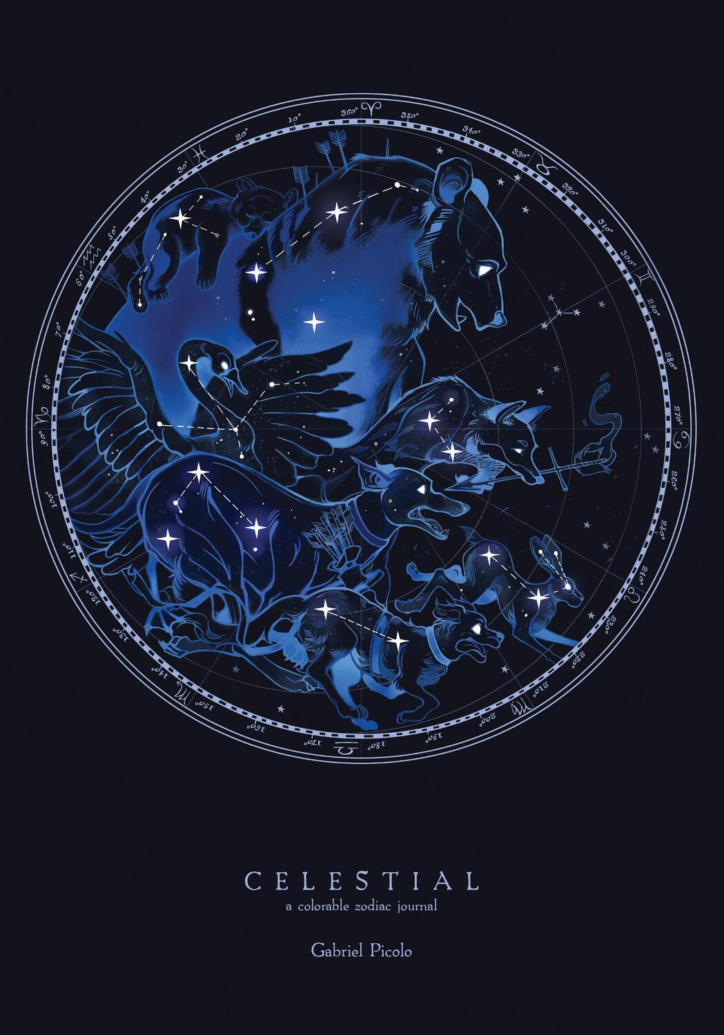 Cover: 9781944515447 | Celestial | A Colorable Zodiac Journal | Gabriel Picolo | Taschenbuch