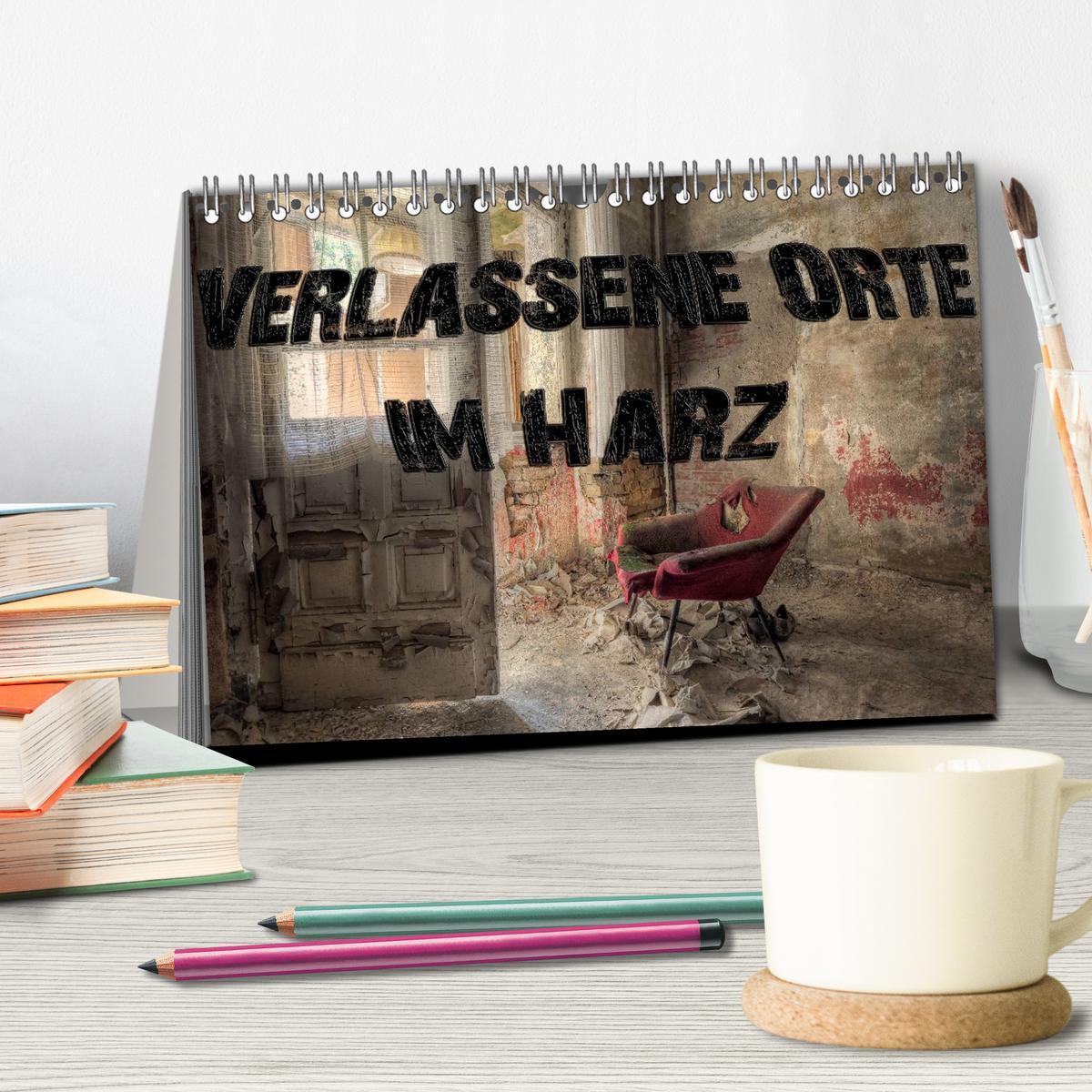 Bild: 9783435482870 | Verlassene Orte im Harz (Tischkalender 2025 DIN A5 quer), CALVENDO...