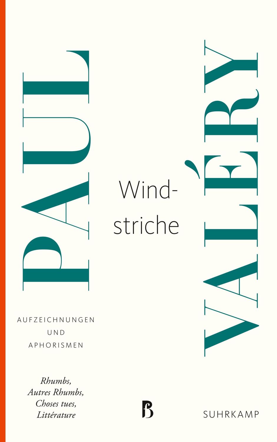 Cover: 9783518469132 | Windstriche | Aufzeichnungen und Aphorismen | Paul Valéry | Buch