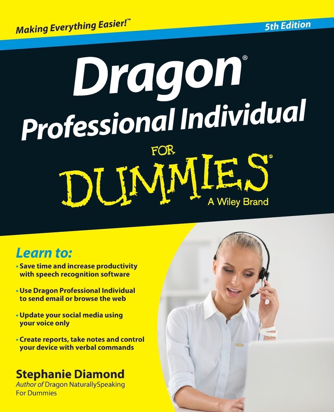 Cover: 9781119171034 | Dragon Professional Individual For Dummies | Stephanie Diamond | Buch