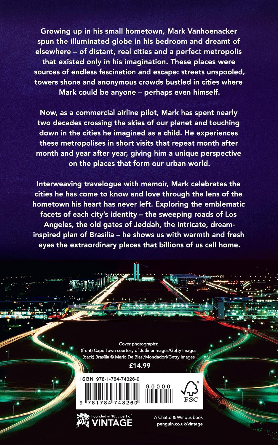 Rückseite: 9781784743260 | Imagine a City | A Pilot Sees the World | Mark Vanhoenacker | Buch