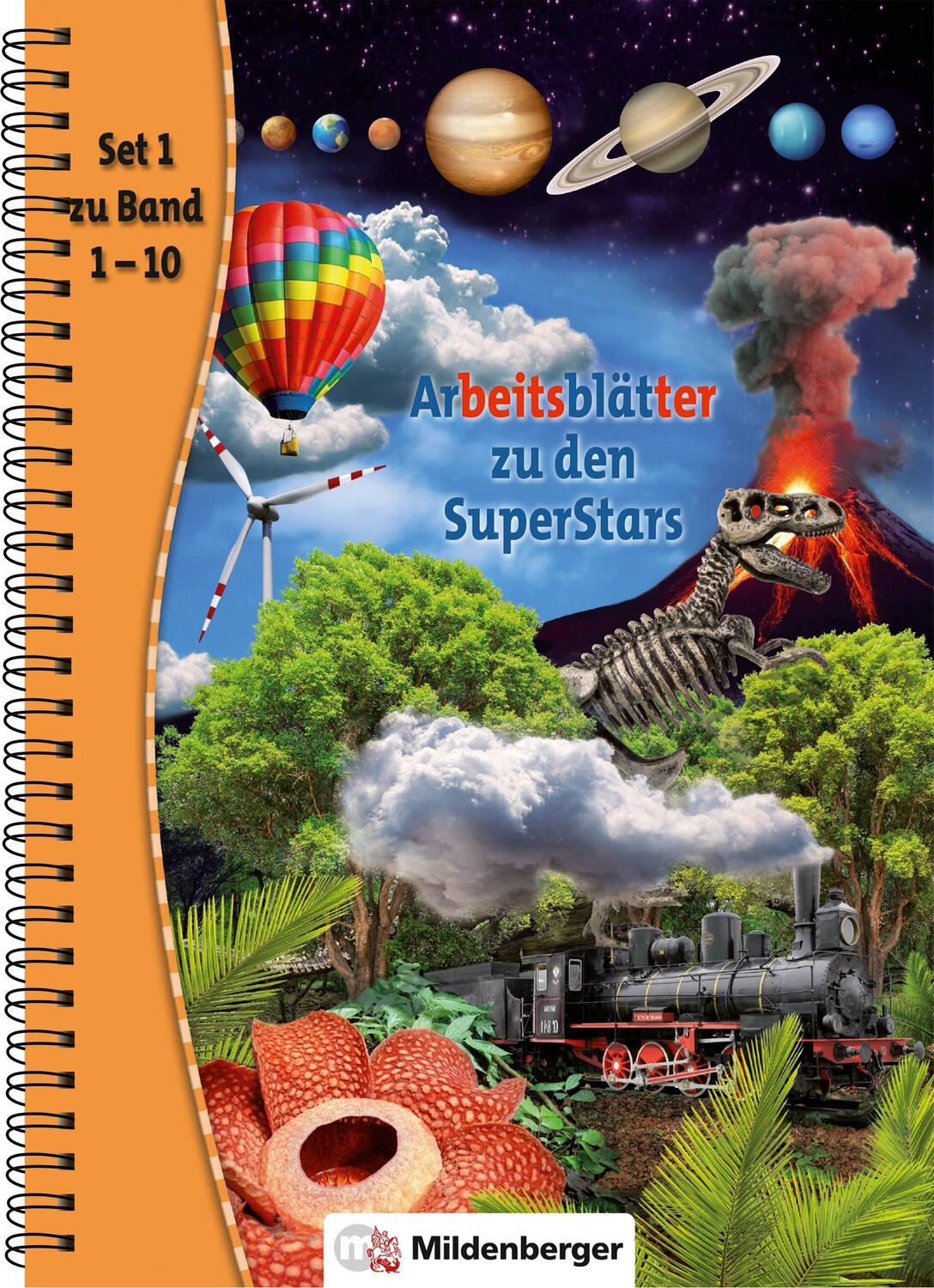Cover: 9783619242535 | Arbeitsblätter zu den SuperStars | Band 1 | Stephanie Volk | Buch