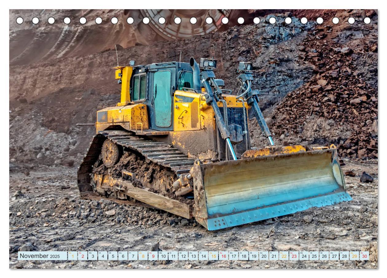 Bild: 9783435289363 | Bulldozer - bärenstarke Arbeitstiere (Tischkalender 2025 DIN A5...