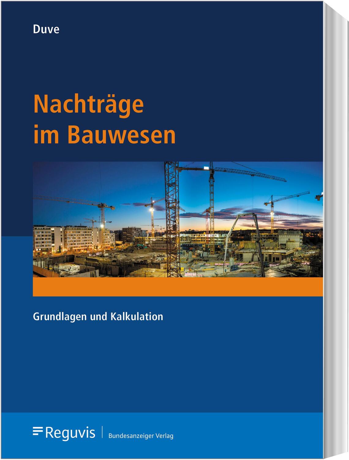 Cover: 9783846211120 | Nachträge im Bauwesen | Grundlagen und Kalkulation | Helmuth Duve