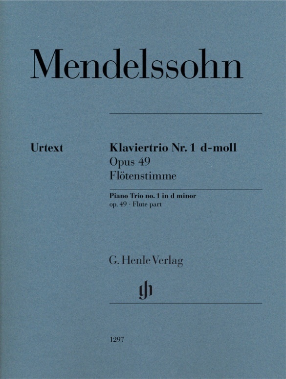 Cover: 9790201812977 | Felix Mendelssohn Bartholdy - Klaviertrio Nr. 1 d-moll op. 49 | Buch