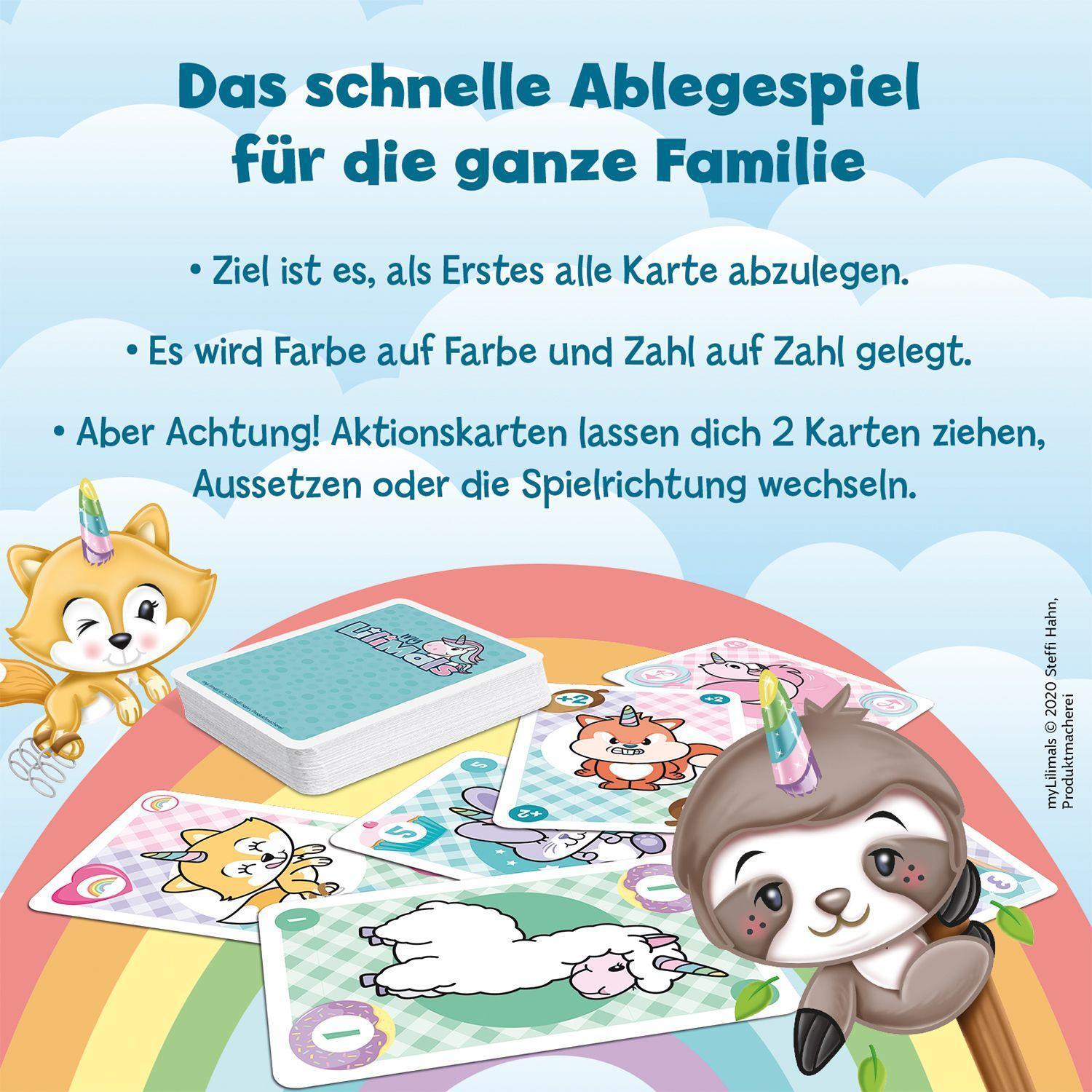 Bild: 4042677774507 | myLilimals - Mau Mau | Spielkartenfabrik Altenburg GmbH | Spiel | 2018
