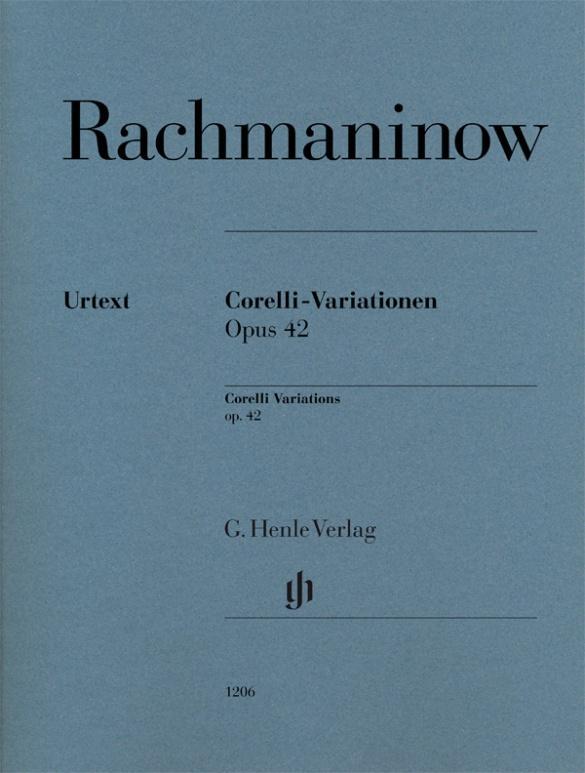 Cover: 9790201812069 | Corelli-Variationen op. 42 | Sergej Rachmaninow | Taschenbuch | Buch