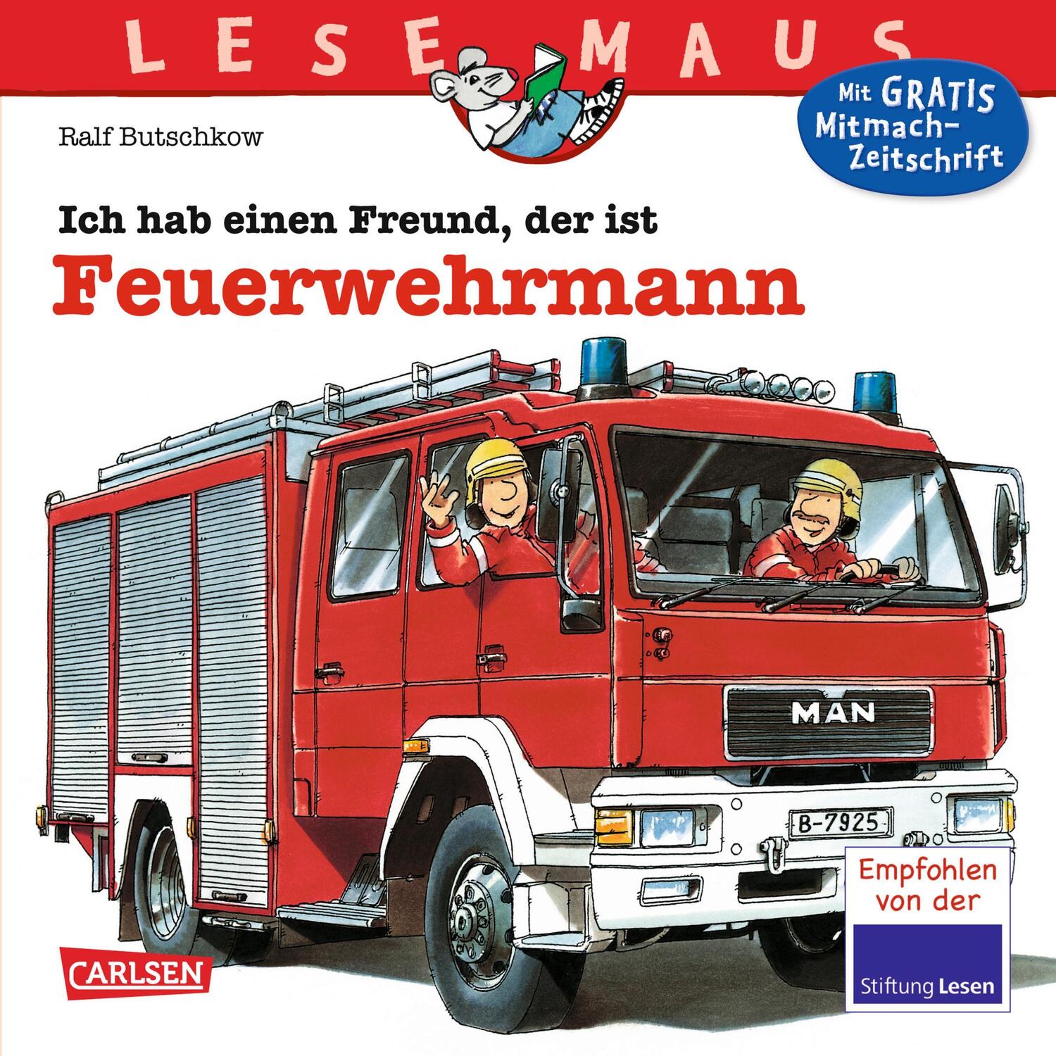 Cover: 9783551088932 | Ich hab einen Freund, der ist Feuerwehrmann | Ralf Butschkow | Buch