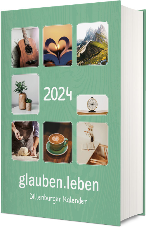 Cover: 9783863538453 | glauben.leben 2024 Buchkalender | Dillenburger Kalender | Buch | 2024