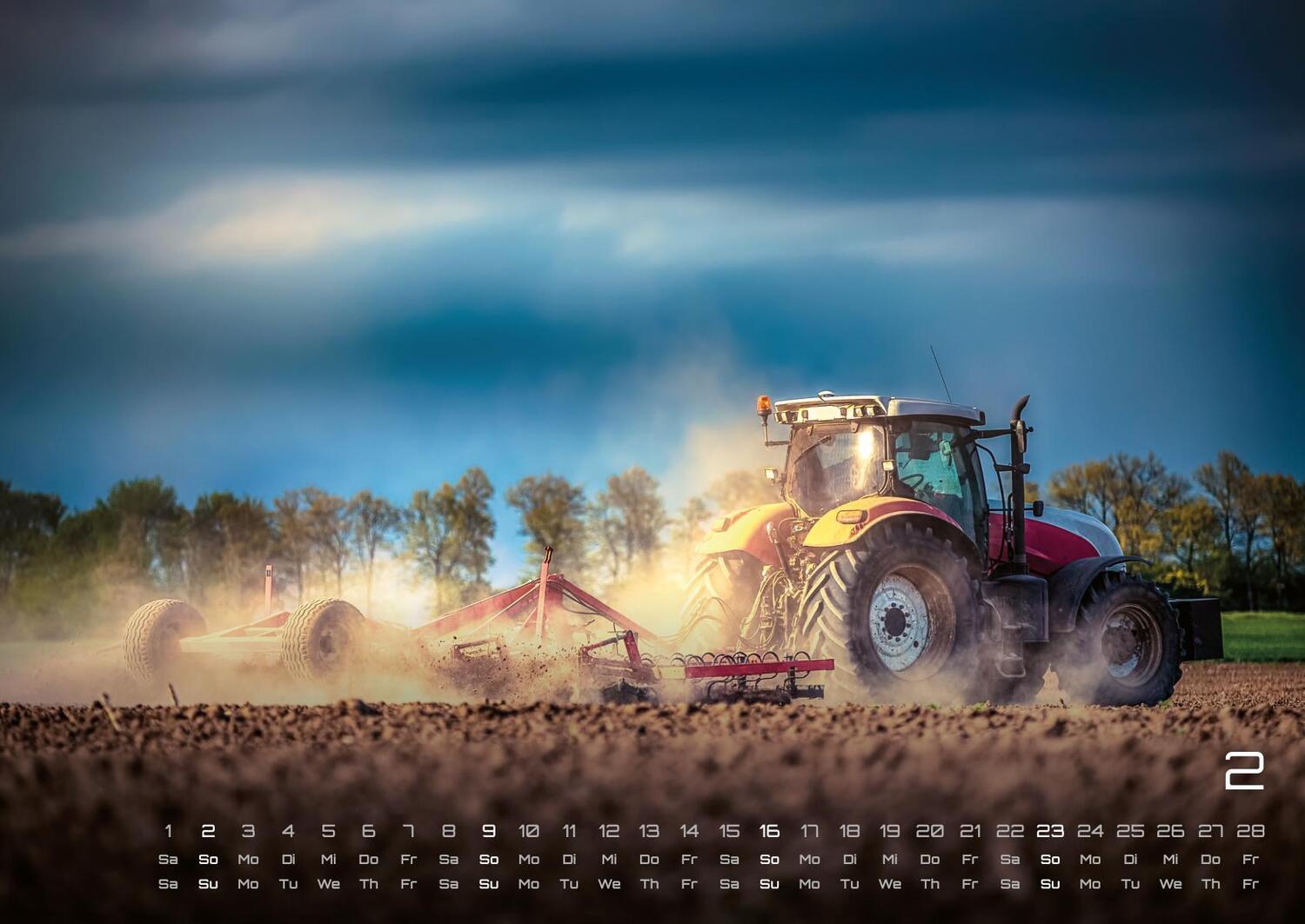 Bild: 9783986734411 | Landmaschinen - Traktor - 2025 - Kalender DIN A2 | GP-Fever. de | 2025