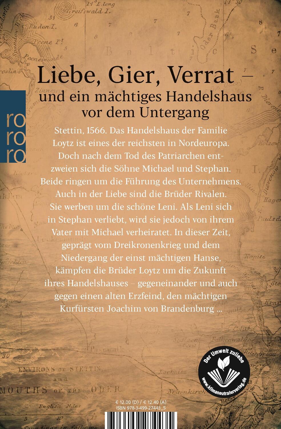 Rückseite: 9783499274435 | Das Handelshaus | Ein Roman aus der Hanse-Zeit | Axel S. Meyer | Buch