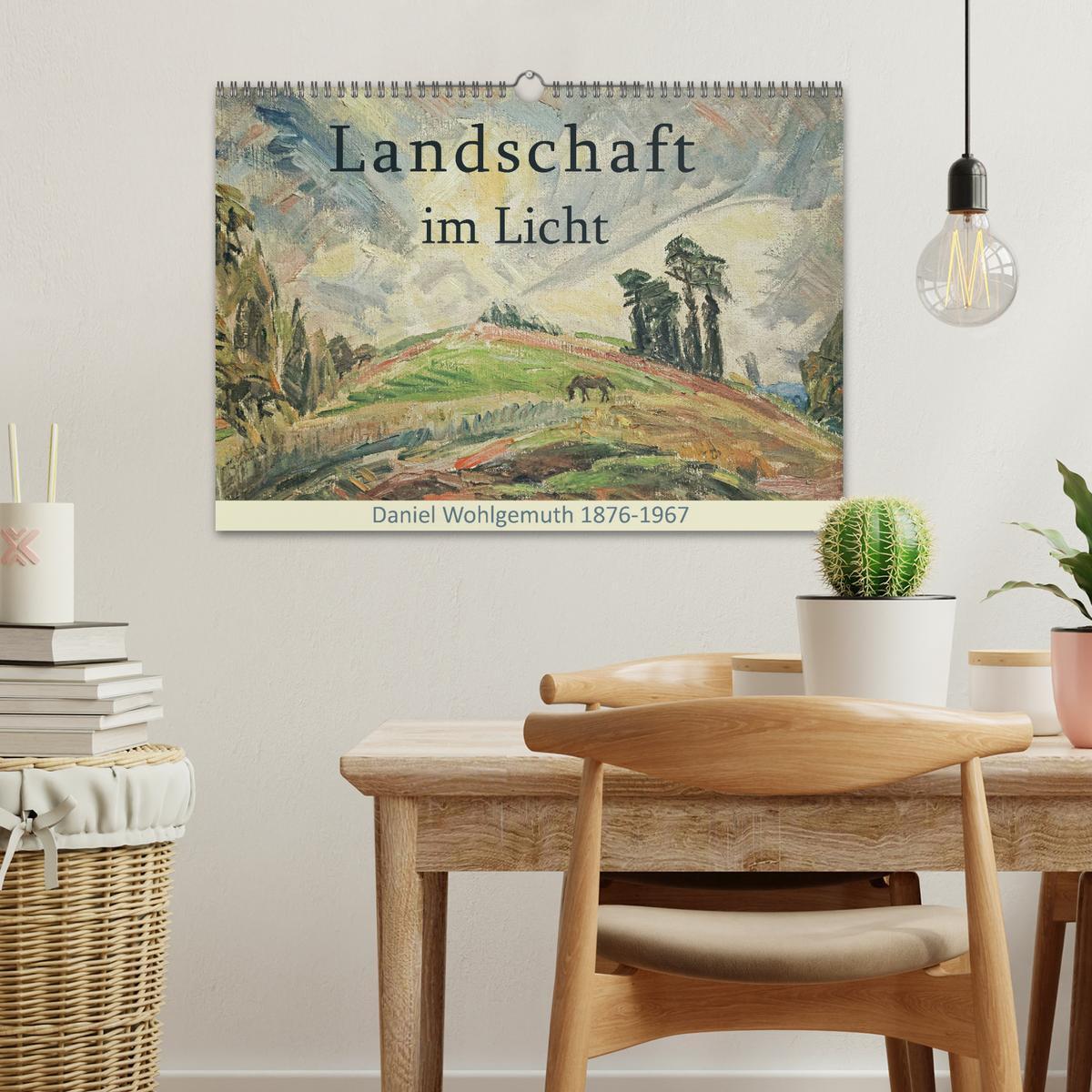 Bild: 9783435132874 | Landschaft im Licht. Daniel Wohlgemuth 1876-1967 (Wandkalender 2025...