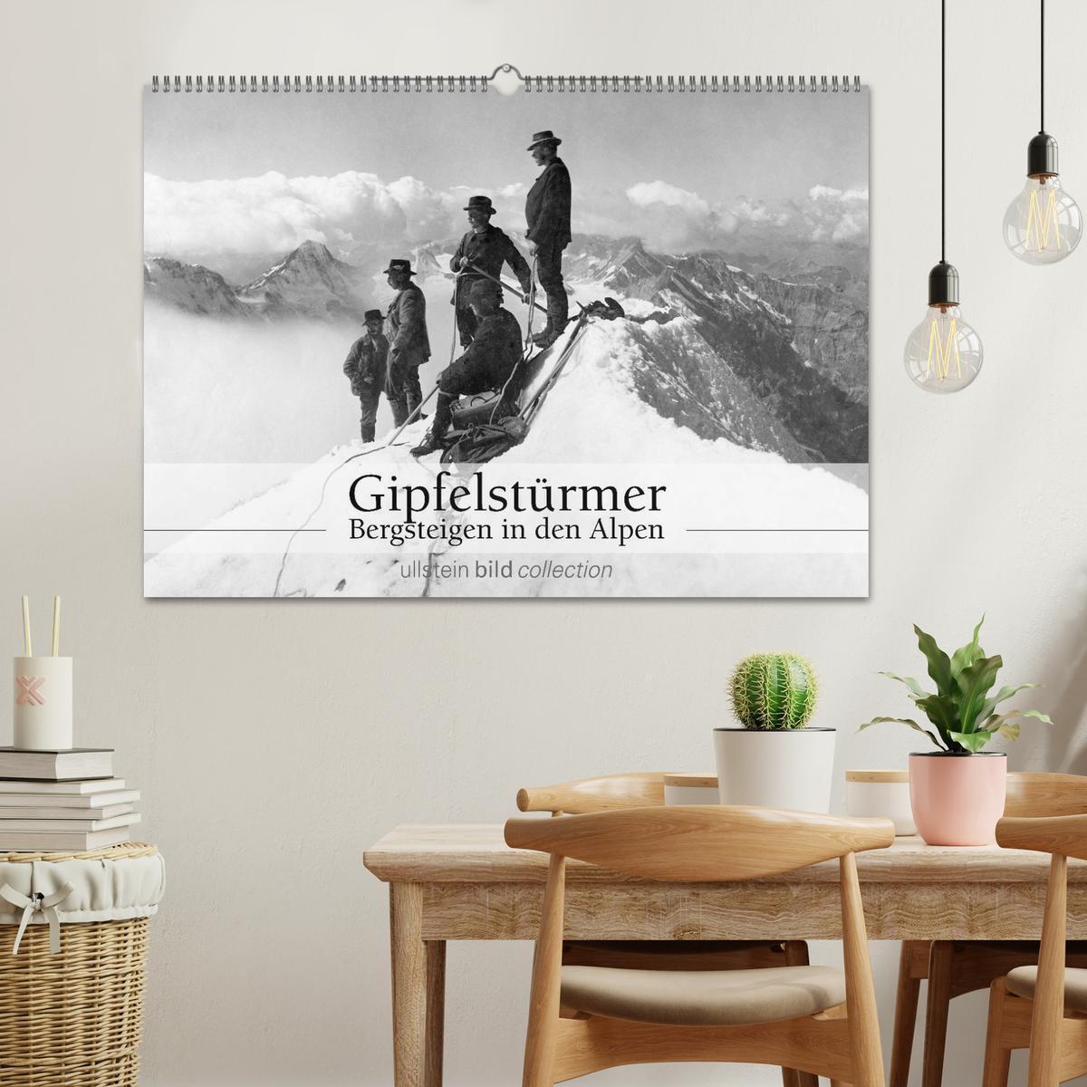 Bild: 9783435577422 | Gipfelstürmer - Bergsteigen in den Alpen (Wandkalender 2025 DIN A2...