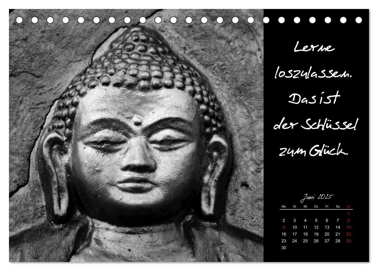 Bild: 9783435628292 | Worte des Buddha 2025 (Tischkalender 2025 DIN A5 quer), CALVENDO...