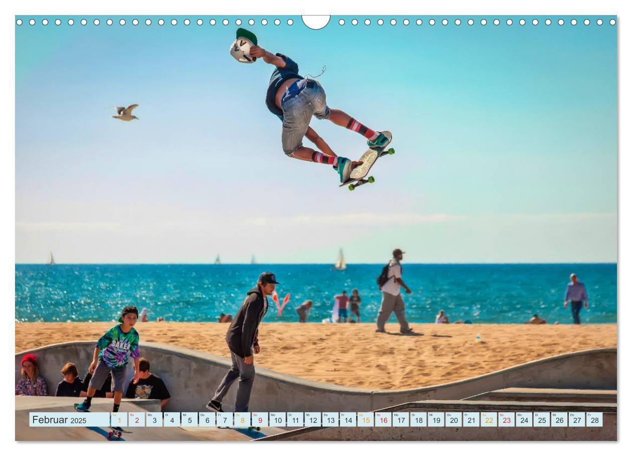 Bild: 9783435579631 | Skateboarding - nichts für Weicheier (Wandkalender 2025 DIN A3...