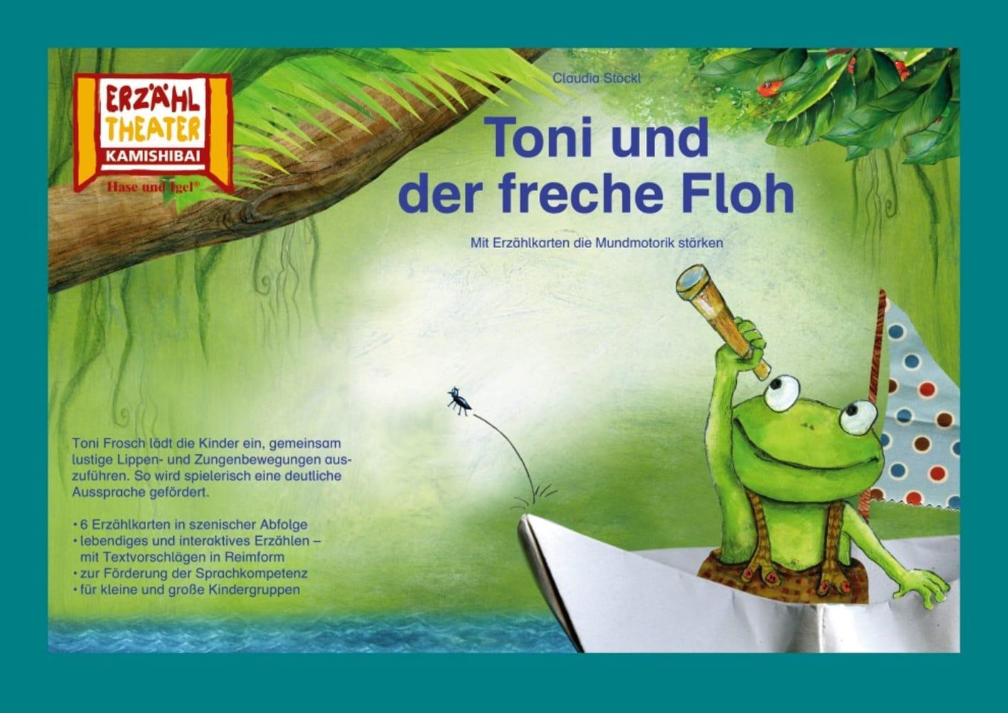 Cover: 4260505831615 | Toni und der freche Floh / Kamishibai Bildkarten | Claudia Stöckl