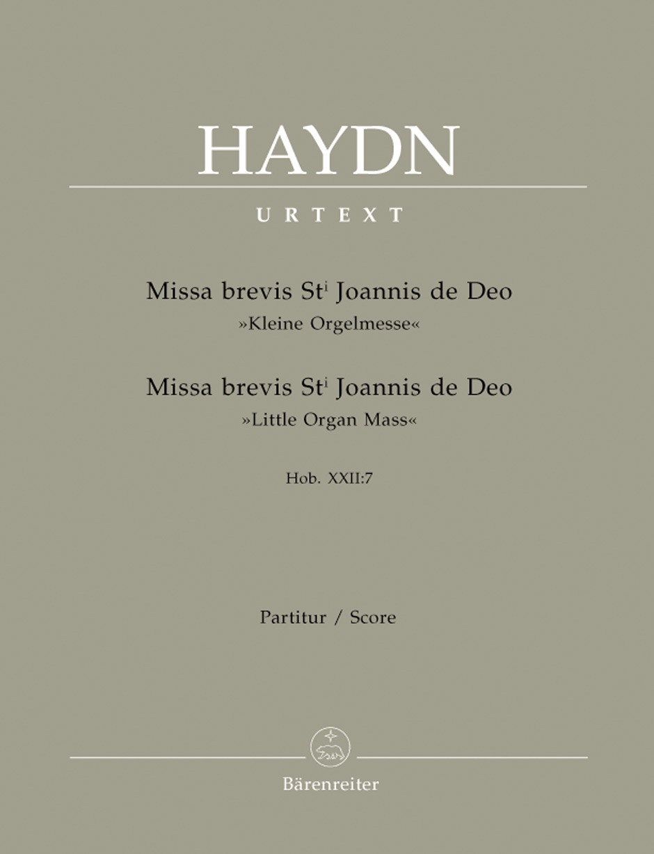 Cover: 9790006452170 | Missa St.Johannis de Deo: 'Kleine Orgelmesse' | Joseph Haydn | Buch