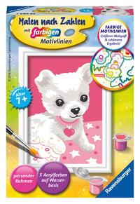 Cover: 4005556296842 | Ravensburger Malen nach Zahlen 29684 - Chihuaha - Kinder ab 7 Jahren