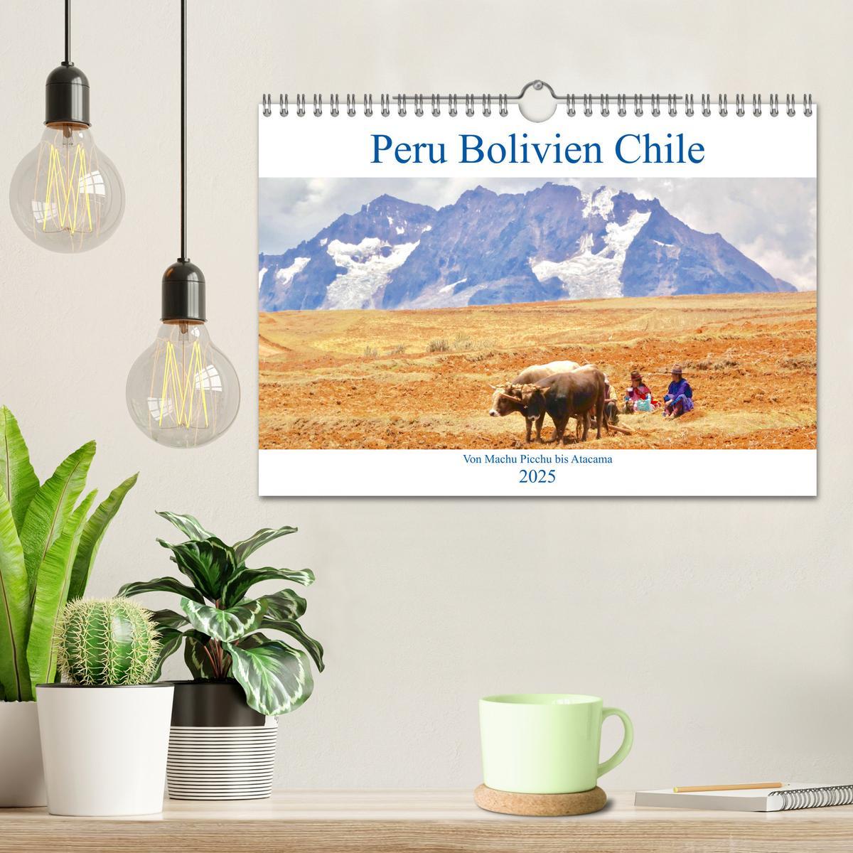 Bild: 9783435341030 | Peru Bolivien Chile (Wandkalender 2025 DIN A4 quer), CALVENDO...