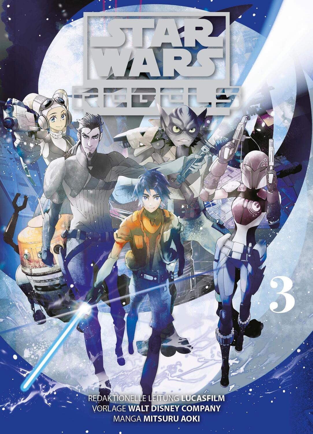 Cover: 9783741629617 | Star Wars - Rebels (Manga) 03 | Bd. 3 | Mitsuru Aoki | Taschenbuch