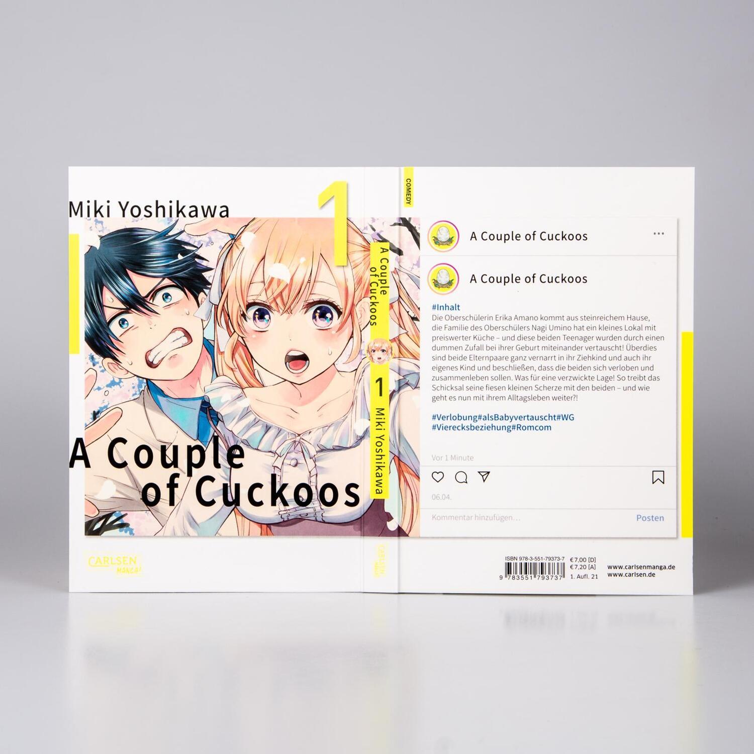 Bild: 9783551793737 | A Couple of Cuckoos 1 | Miki Yoshikawa | Taschenbuch | 208 S. | 2021