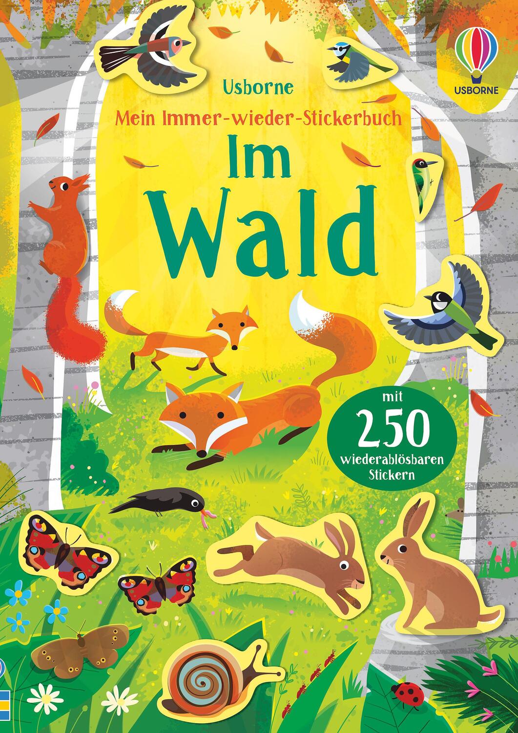 Cover: 9781789415537 | Mein Immer-wieder-Stickerbuch: Im Wald | Caroline Young | Taschenbuch