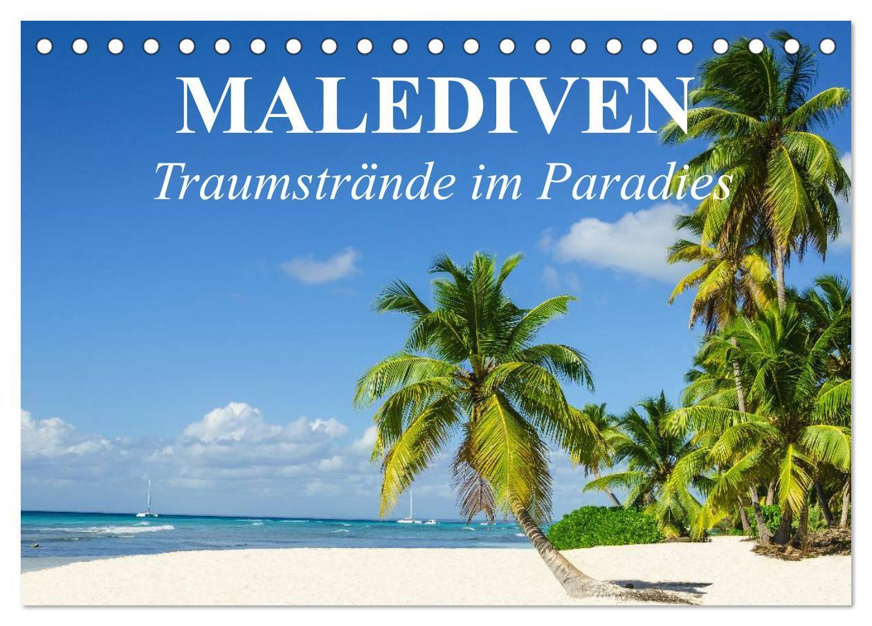 Cover: 9783675702165 | Malediven - Traumstrände im Paradies (Tischkalender 2024 DIN A5...